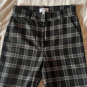 Paris Atelier & Other Stories Black and White Checkered Women’s Pants - Size 6